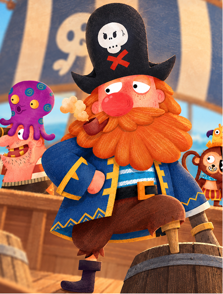 Four Pirates