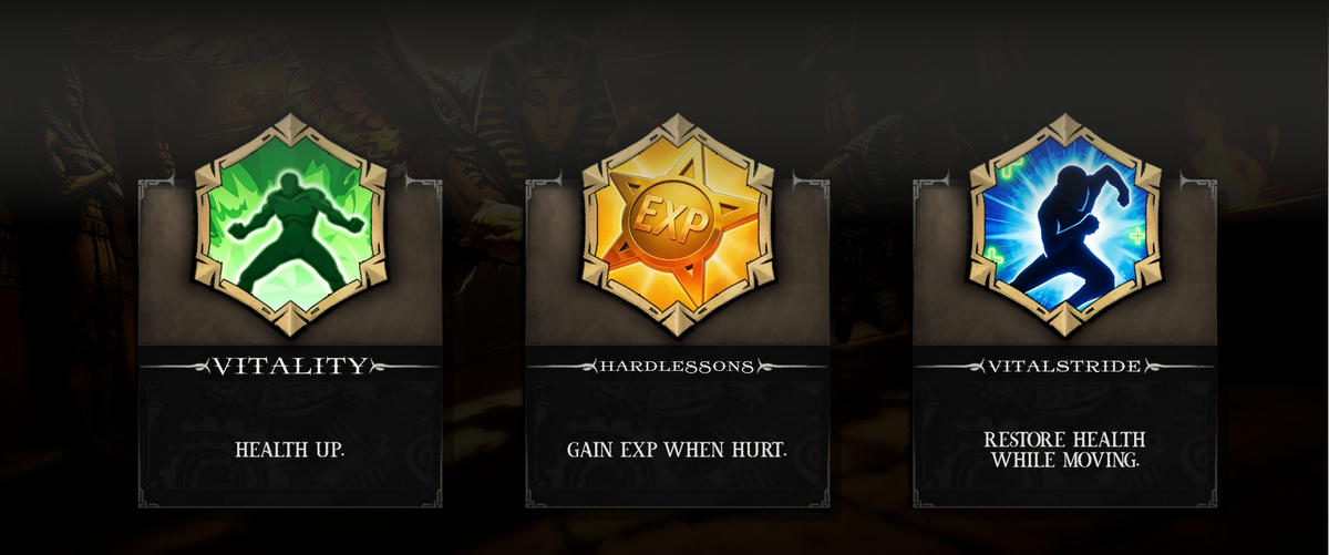 Legend of Relics abilities
