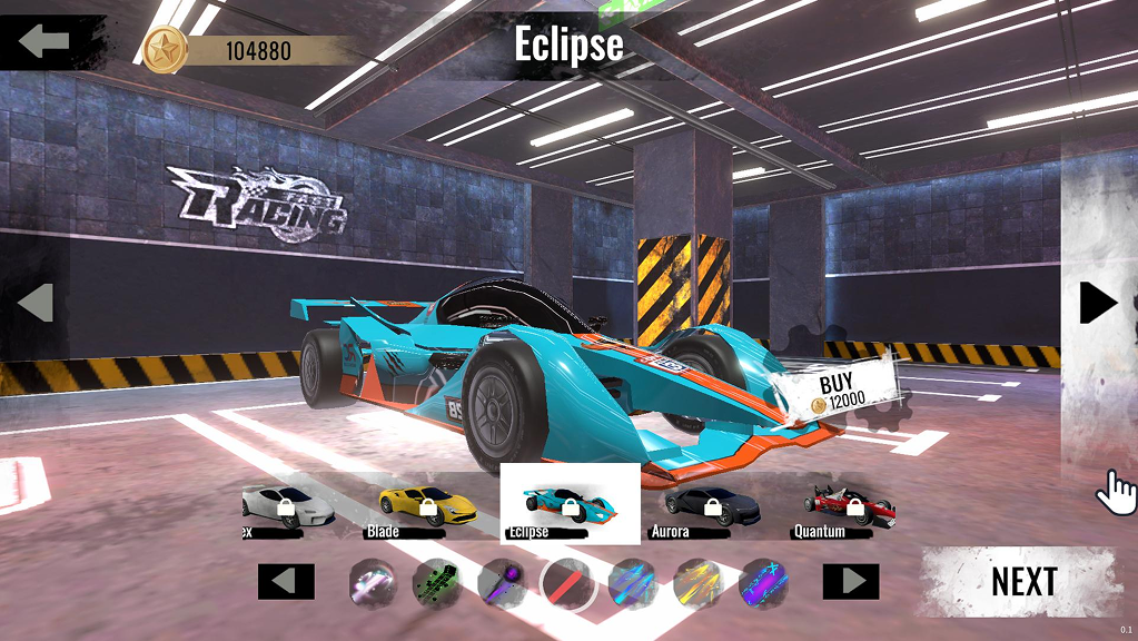 Win to unlock cooler cars.
