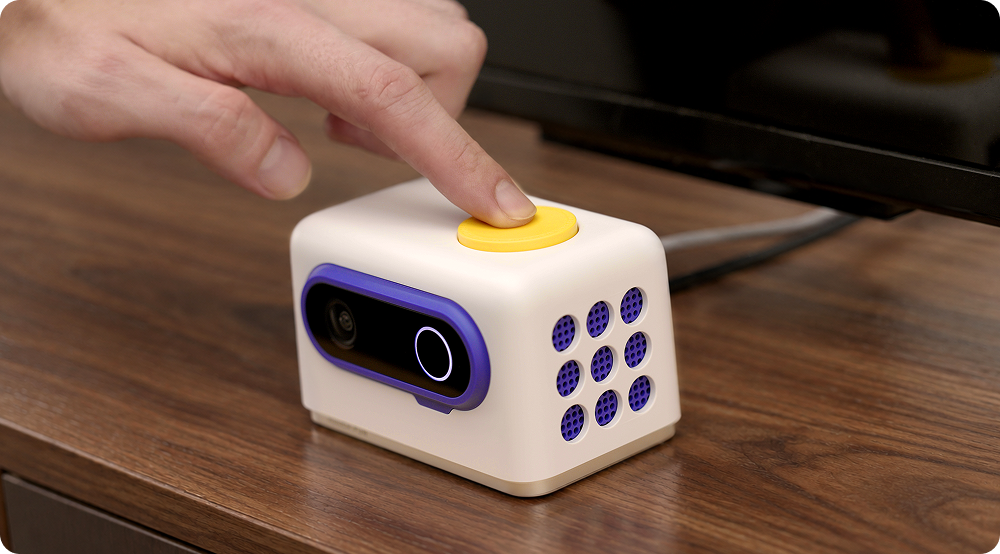 Press the Yellow Button