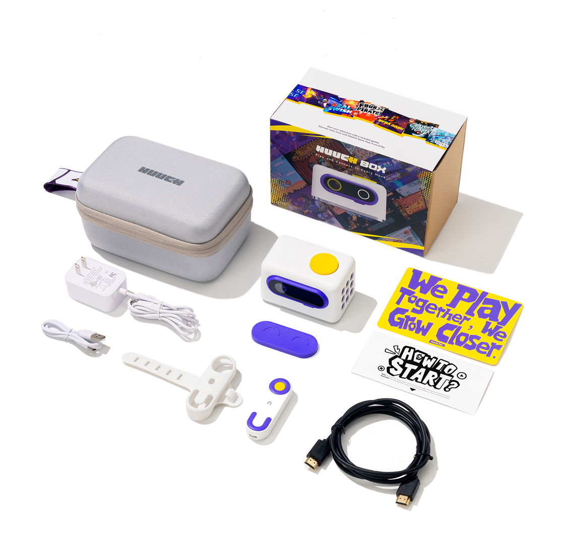 HUUCH box and accessories