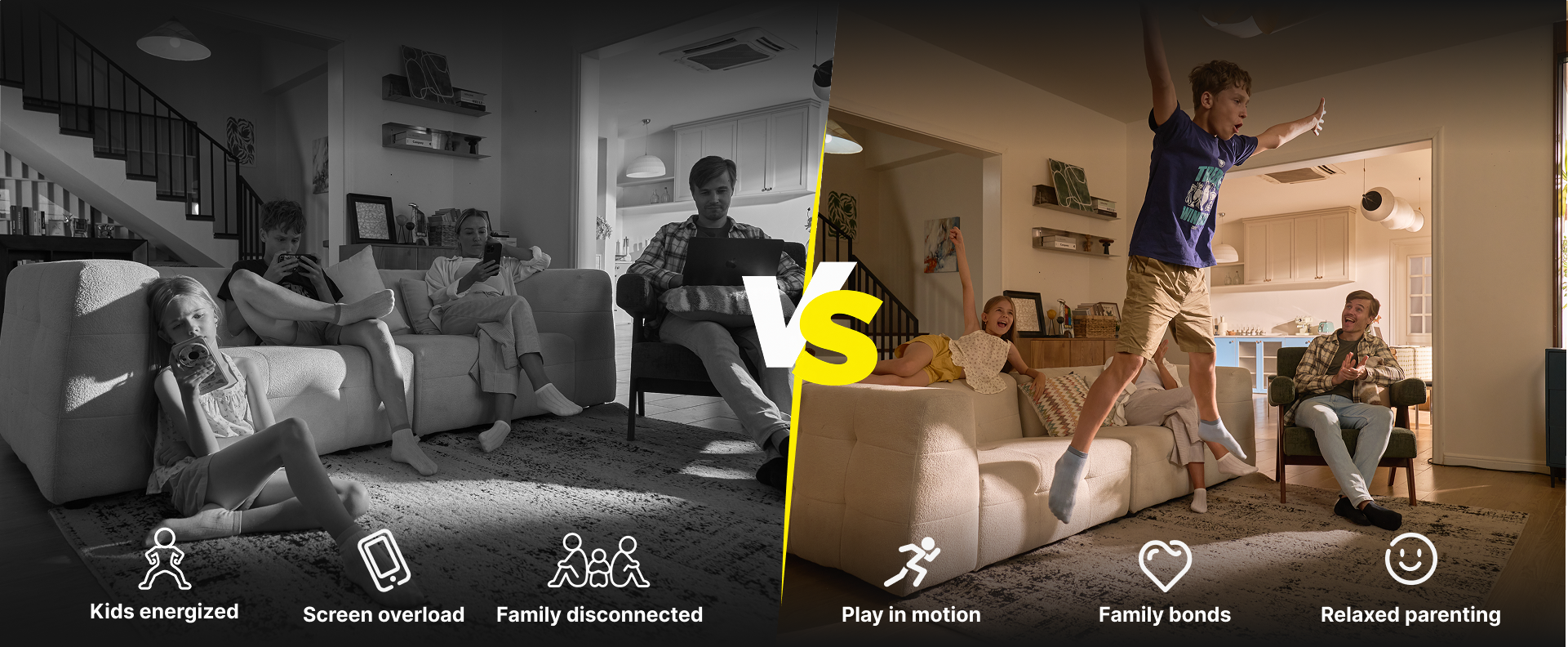 A comparison of disconnected screen time and active family play